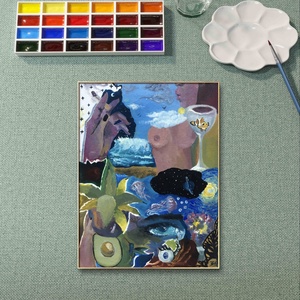 'Mind Blowing' olajfestmény - művészet - festmény - olajfestmény - Meska.hu