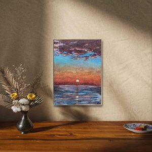 'Sunset' akrilfestmény - művészet - festmény - akril - Meska.hu