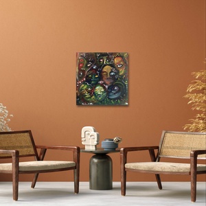 'Friends' - művészet - festmény - olajfestmény - Meska.hu