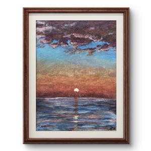 'Sunset', Művészet, Festmény, Akril, Festészet, MESKA