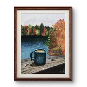 'Autumn Vibes', Művészet, Festmény, Akril, Festészet, MESKA