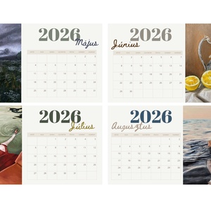 2026-os Naptár - Szilvapaintings - otthon & életmód - dekoráció - fali és függő dekoráció - falinaptár & öröknaptár - Meska.hu 2026-os Naptár - Szilvapaintings - otthon & életmód - dekoráció - fali és függő dekoráció - falinaptár & öröknaptár - Meska.hu
