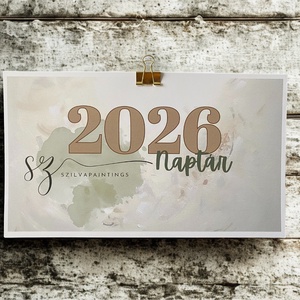 2026-os Naptár - Szilvapaintings - Meska.hu