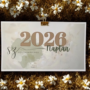 2026-os Festményes Naptár - Szilvapaintings - Meska.hu