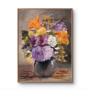 �Sziromszimfónia� virágok vázában akrilfestmény - művészet - festmény - akril - Meska.hu