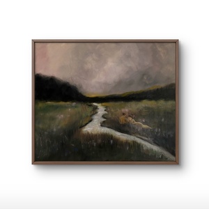 'Titkos Randevú A Mocsárnál' vegyes technika, Művészet, Festmény, Festmény vegyes technika, Festészet, MESKA