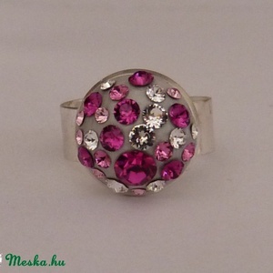 Swarovski kristály gyűrű! - ékszer - gyűrű - többköves gyűrű - Meska.hu