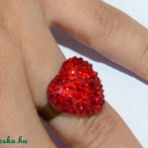Swarovski kristály gyűrű! - ékszer - gyűrű - többköves gyűrű - Meska.hu Swarovski kristály gyűrű! - ékszer - gyűrű - többköves gyűrű - Meska.hu