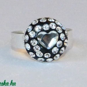 Swarovski kristály gyűrű! - ékszer - gyűrű - többköves gyűrű - Meska.hu Swarovski kristály gyűrű! - ékszer - gyűrű - többköves gyűrű - Meska.hu