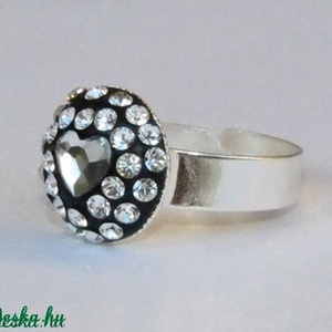 Swarovski kristály gyűrű! - ékszer - gyűrű - többköves gyűrű - Meska.hu Swarovski kristály gyűrű! - ékszer - gyűrű - többköves gyűrű - Meska.hu