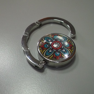 Mandala táska akasztó! - táska & tok - kulcstartó & táskadísz - táskaakasztó - Meska.hu