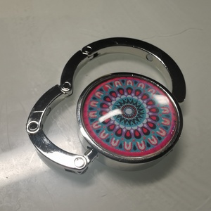 Mandala táska akasztó!, Táska & Tok, Kulcstartó & Táskadísz, Táskaakasztó, Ékszerkészítés, Üvegművészet, Meska