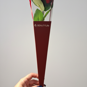 Szatén örökrózsa díszdobozban - otthon & életmód - virágdekoráció - virágok - szálas virág - Meska.hu