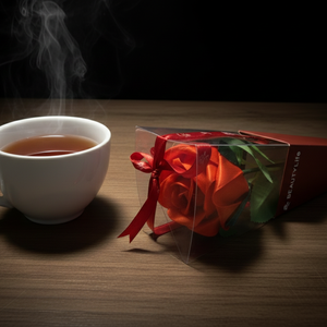 Szatén örökrózsa díszdobozban, Otthon & Életmód, Virágdekoráció, Virágok, Szálas virág, Mindenmás, MESKA