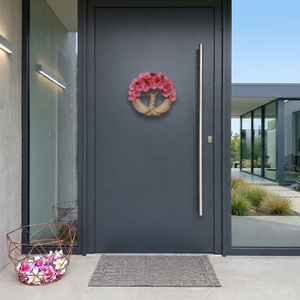 Életfa koszorú, ajtódísz-cseresznyevirág - otthon & életmód - dekoráció - ajtó- és ablak dekoráció - ajtódísz & kopogtató - Meska.hu