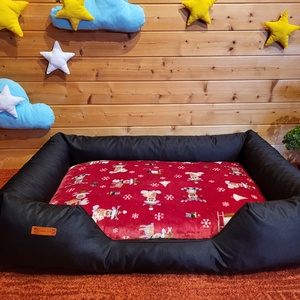 Víz, szőr és kaparásálló lehúzható és mosható kutyafekhely, kutyaágy - Meska.hu