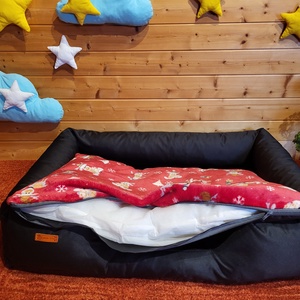 Víz, szőr és kaparásálló lehúzható és mosható kutyafekhely, kutyaágy - otthon & életmód - kisállatoknak - kutyáknak - kutya fekhelyek, házak - Meska.hu