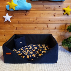 Lehúzható és mosható, vízálló kutyafekhely, kutyaágy - Meska.hu