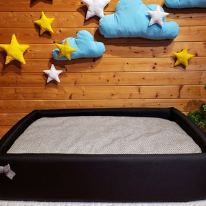 Víz, szőr és kaparásálló, lehúzható és mosható kutyafekhely, kutyaágy - Meska.hu