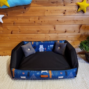 Memóriahabos, víz, szőr és kaparásálló, lehúzható és mosható kutyafekhely - otthon & életmód - kisállatoknak - kutyáknak - kutya fekhelyek, házak - Meska.hu