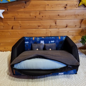 Memóriahabos, víz, szőr és kaparásálló, lehúzható és mosható kutyafekhely - otthon & életmód - kisállatoknak - kutyáknak - kutya fekhelyek, házak - Meska.hu