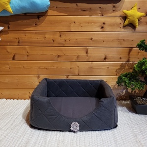 Lehúzható és mosható kutyafekhely, kutyaágy, Otthon & Életmód, Kisállatoknak, Kutyáknak, Kutya fekhelyek, házak, Varrás, MESKA