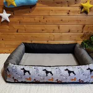 Víz, szőr és kaparásálló, lehúzható és mosható kutyafekhely, kutyaágy - Meska.hu