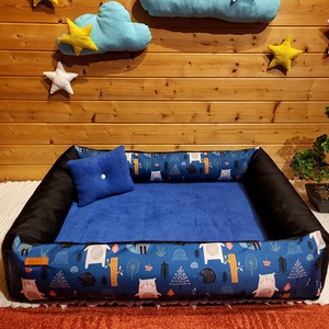 Új, víz, szőr és kaparásálló, lehúzható és mosható kutyafekhely, kutyaágy, Otthon & Életmód, Kisállatoknak, Kutyáknak, Kutya fekhelyek, házak, Varrás, MESKA