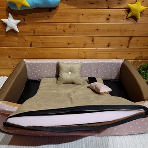 Új, víz, szőr és kaparásálló, lehúzható és mosható kutyafekhely, kutyaágy - otthon & életmód - kisállatoknak - kutyáknak - kutya fekhelyek, házak - Meska.hu