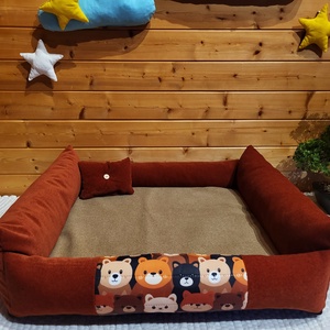 Lehúzható és mosható kárpitszövetes kutyafekhely - otthon & életmód - kisállatoknak - kutyáknak - kutya fekhelyek, házak - Meska.hu