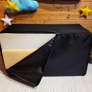 Víz, szőr és kaparásálló, lehúzható és mosható kárpitszövetes kutyafekhely - otthon & életmód - kisállatoknak - kutyáknak - kutya fekhelyek, házak - Meska.hu