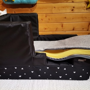 Új, memóriahabos, víz, szőr és kaparásálló, lehúzható és mosható kutyafekhely, kutyaágy - otthon & életmód - kisállatoknak - kutyáknak - kutya fekhelyek, házak - Meska.hu