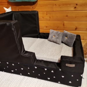 Új, memóriahabos, víz, szőr és kaparásálló, lehúzható és mosható kutyafekhely, kutyaágy, Otthon & Életmód, Kisállatoknak, Kutyáknak, Kutya fekhelyek, házak, Varrás, MESKA