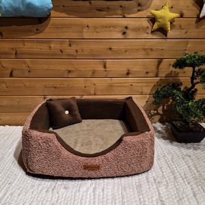 Memóriahabos, víz, szőr és kaparásálló, lehúzható és mosható kutyafekhely, kutyaágy - otthon & életmód - kisállatoknak - kutyáknak - kutya fekhelyek, házak - Meska.hu