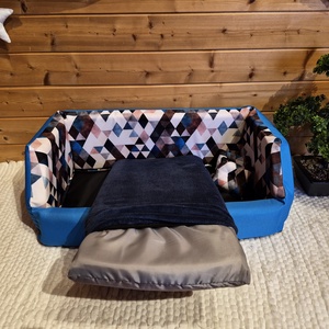 Memóriahabos, víz, szőr és kaparásálló, lehúzható és mosható kutyafekhely, kutyaágy - otthon & életmód - kisállatoknak - kutyáknak - kutya fekhelyek, házak - Meska.hu