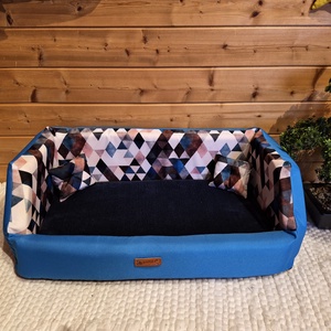 Memóriahabos, víz, szőr és kaparásálló, lehúzható és mosható kutyafekhely, kutyaágy - Meska.hu