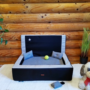 Víz, szőr és kaparásálló, lehúzható és mosható kutyafekhely, kutyaágy - otthon & életmód - kisállatoknak - kutyáknak - kutya fekhelyek, házak - Meska.hu