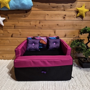 Memóriahabos, víz, szőr és kaparásálló, lehúzható és mosható kutyfaekhely - otthon & életmód - kisállatoknak - kutyáknak - kutya fekhelyek, házak - Meska.hu