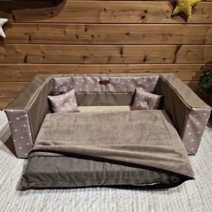 Memóriahabos, víz, szőr és kaparásálló, lehúzható és mosható kutyfaekhely - otthon & életmód - kisállatoknak - kutyáknak - kutya fekhelyek, házak - Meska.hu