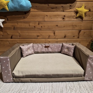 Memóriahabos, víz, szőr és kaparásálló, lehúzható és mosható kutyfaekhely - otthon & életmód - kisállatoknak - kutyáknak - kutya fekhelyek, házak - Meska.hu