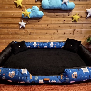 Víz, szőr és kaparásálló, lehúzható és mosható kutyafekhely, kutyaágy - Meska.hu