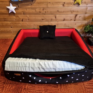 Víz, szőr és kaparásálló, lehúzható és mosható kutyafekhely, kutyaágy - otthon & életmód - kisállatoknak - kutyáknak - kutya fekhelyek, házak - Meska.hu