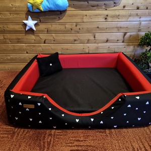 Víz, szőr és kaparásálló, lehúzható és mosható kutyafekhely, kutyaágy - otthon & életmód - kisállatoknak - kutyáknak - kutya fekhelyek, házak - Meska.hu