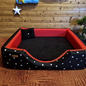 Víz, szőr és kaparásálló, lehúzható és mosható kutyafekhely, kutyaágy - Meska.hu