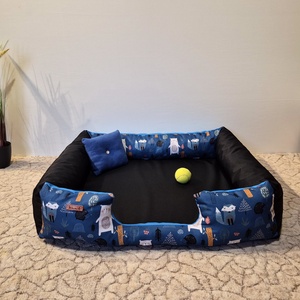 VÍz, szőr és kaparásálló, lehúzható és mosható kutyafekhely, kutyaágy - otthon & életmód - kisállatoknak - kutyáknak - kutya fekhelyek, házak - Meska.hu