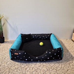 VÍz, szőr és kaparásálló, lehúzható és mosható kutyafekhely, kutyaágy, Otthon & Életmód, Kisállatoknak, Kutyáknak, Kutya fekhelyek, házak, Varrás, MESKA