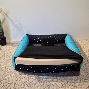 VÍz, szőr és kaparásálló, lehúzható és mosható kutyafekhely, kutyaágy - otthon & életmód - kisállatoknak - kutyáknak - kutya fekhelyek, házak - Meska.hu