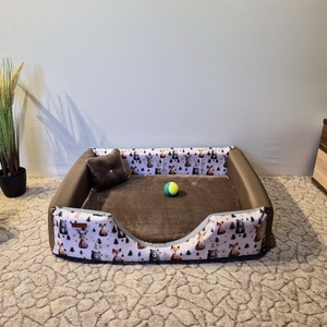 Memóriahabos, víz, szőr és kaparásálló, lehúzható és mosható kutyafekhely, kutyaágy - Meska.hu