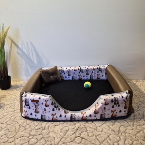 Memóriahabos, víz, szőr és kaparásálló, lehúzható és mosható kutyafekhely, kutyaágy - otthon & életmód - kisállatoknak - kutyáknak - kutya fekhelyek, házak - Meska.hu