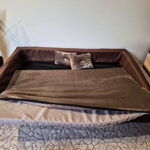 Víz, szőr és kaparásálló, megfordítható, lehúzható és mosható kutyafekhely, kutyaágy - otthon & életmód - kisállatoknak - kutyáknak - kutya fekhelyek, házak - Meska.hu